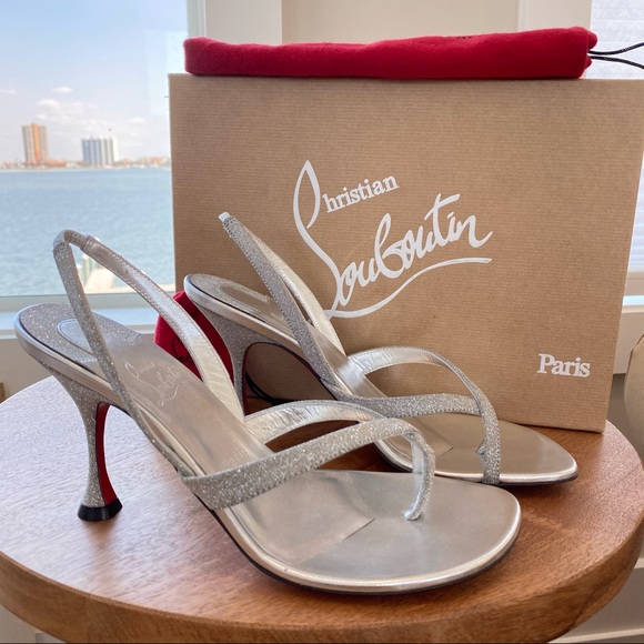 Christian Louboutin | Shoes | Christian Louboutin Taralita 85 Sandal Heels  385 | Poshmark